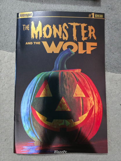 Mark Spears Monsters The Monster & The Wolf #1 1:420 Ratio A46 Foil Variant NM-