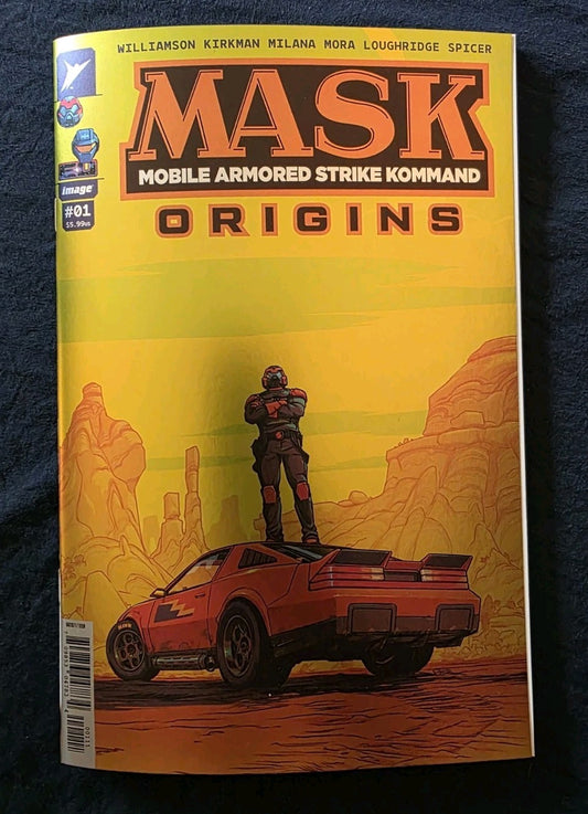 Mask #1 Gold Foil Origins Blind Bag Variant Image Comics 2026 Pics NM