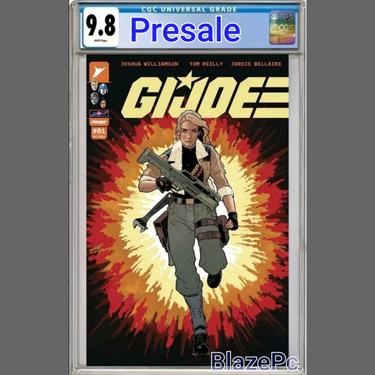 GI Joe #1 CGC 9.8 1:25 Jeff Spokes Variant Williamson Image 2024 PRESALE