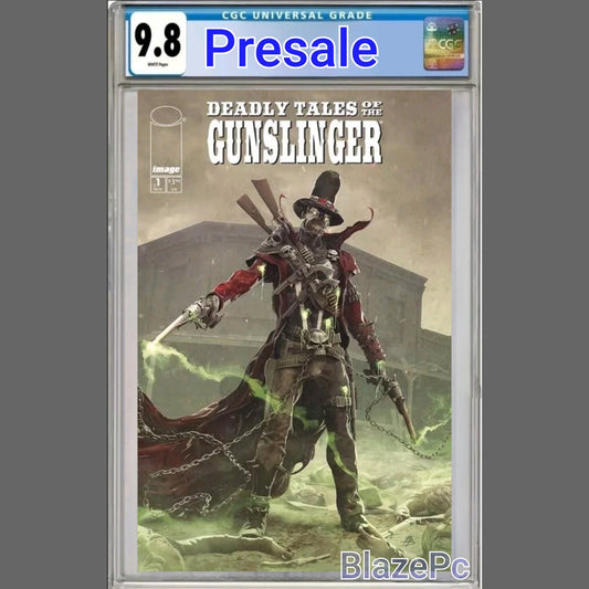 Deadly Tales of the Gunslinger Spawn #1 CGC 9.8 Barends Cover B Variant PRESALE