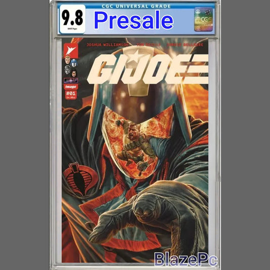 GI Joe #1 CGC 9.8 Lee Bermejo Cover E Variant Image 2024 PRESALE