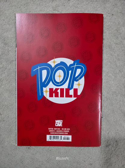 Pop Kill #1 1:10 Amanda Conner Incentive Variant 2025 Mad Cave VF/NM