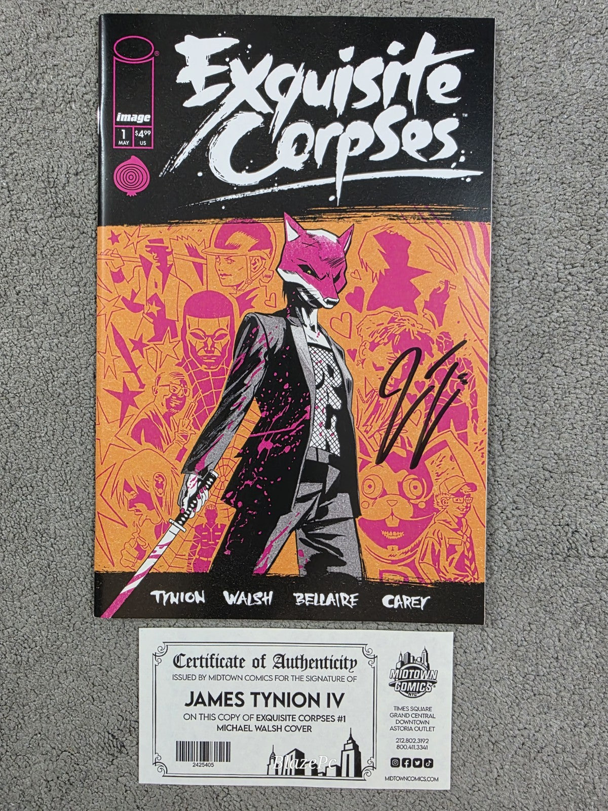 Exquisite Corpses #1 Signed w/ COA Cover A 1st Print James Tynion Image NM 2025