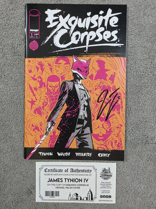Exquisite Corpses #1 Signed w/ COA Cover A 1st Print James Tynion Image NM 2025