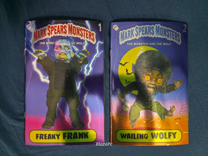 Mark Spears Monsters The Monster & The Wolf #1 1:420 Ratio A59 A60 Foil Set NM