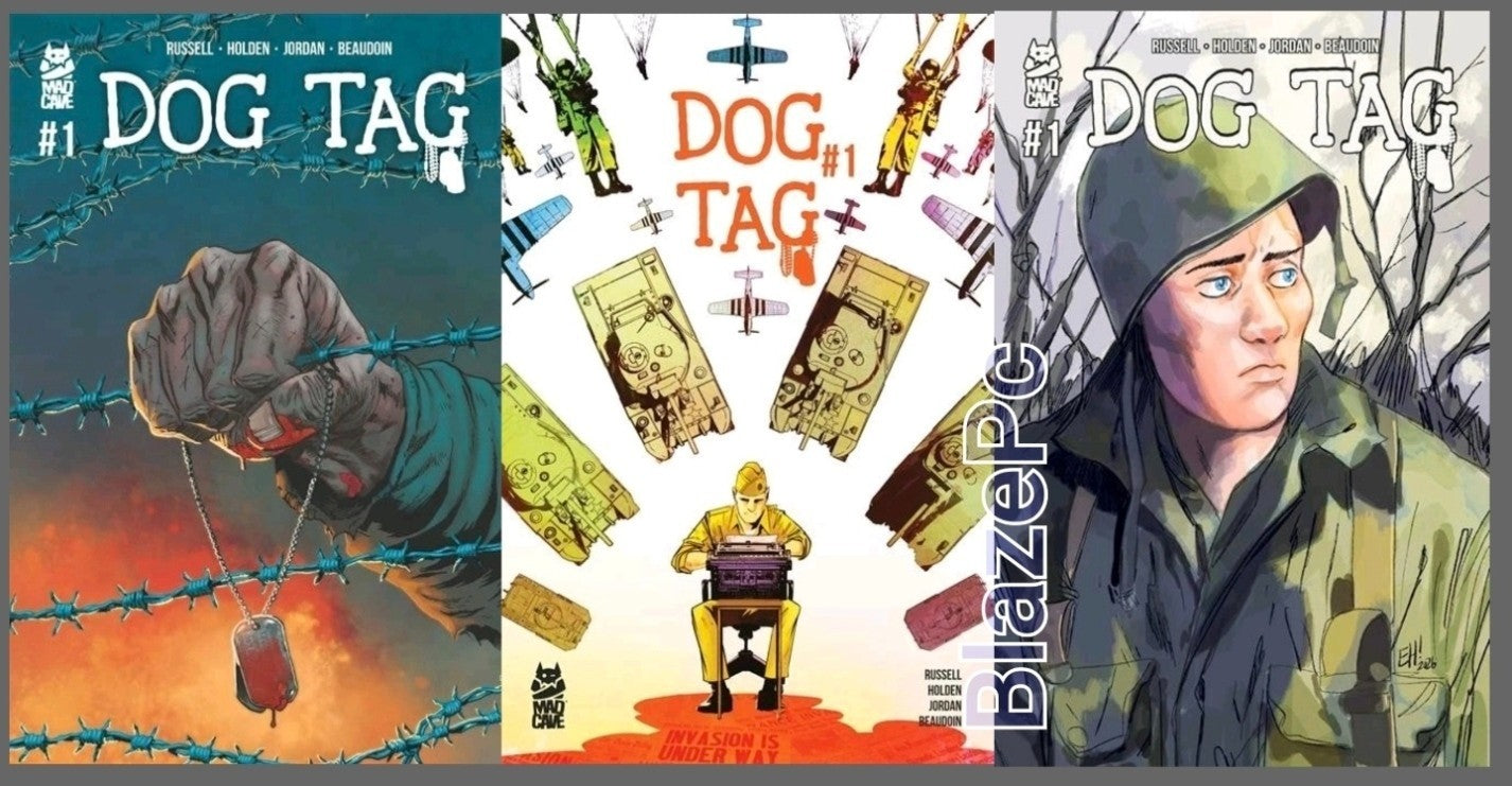 Dog Tag #1 Cover A B C Variant Set Options Mad Cave Studios 2026 Presale 5/6