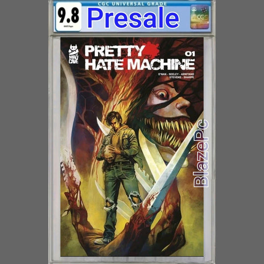 Pretty Hate Machine #1 CGC 9.8 Todor Hristov Cover A Mad Cave 2026 PRESALE