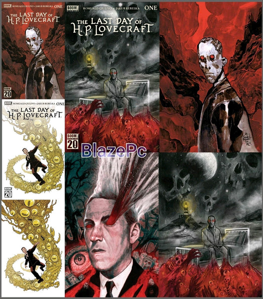 The Last Day of H.P. Lovecraft #1 A B C G 1:10 1:15 1:20 Options Presale 9/17