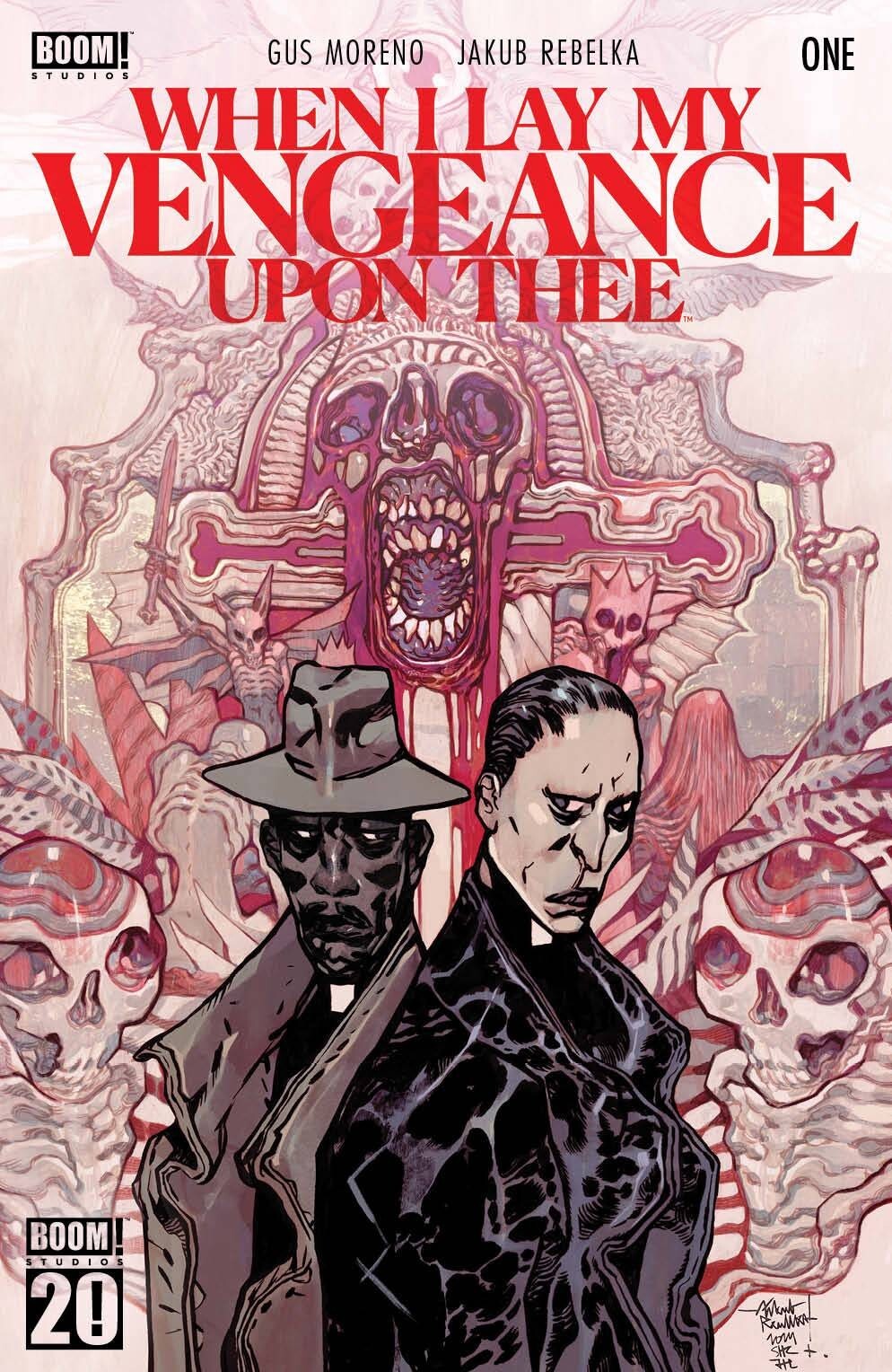 When I Lay My Vengeance Upon Thee #1 Cover A B C Variant Set Options Boom! NM