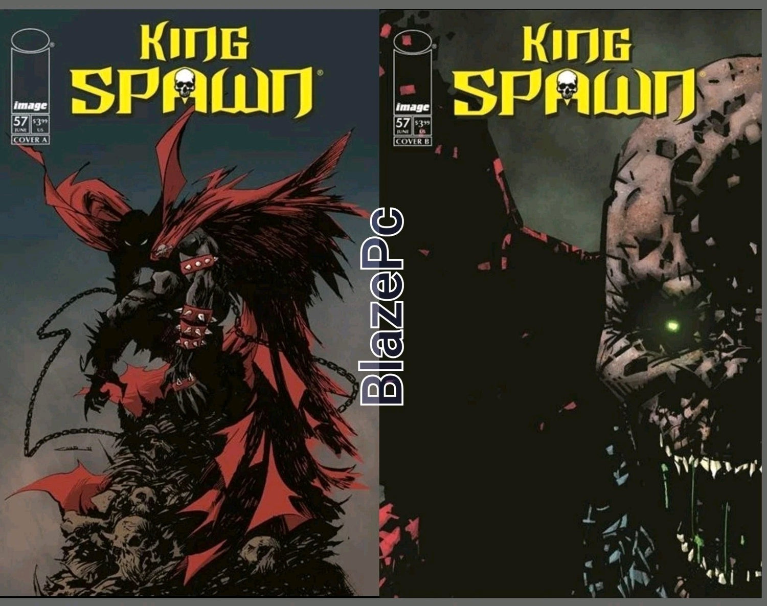 King Spawn #57 Cover A B Variant Set Options Image Comics 2026 Presale 7/22