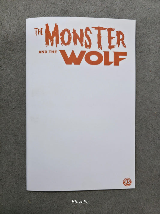Mark Spears Monsters The Monster & The Wolf #1 A76 Blank Blind Bag Variant NM