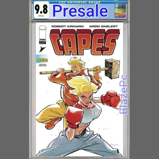 Invincible Universe Capes #1 CGC 9.8 2nd Print Conor Hughes Cover A 2026 PRESALE