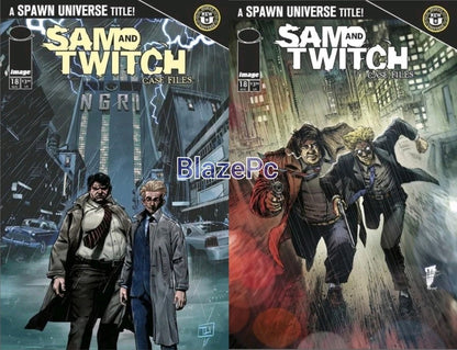 Sam and Twitch Case Files #18 Cover A B Variant Set Options Image Presale 10/1