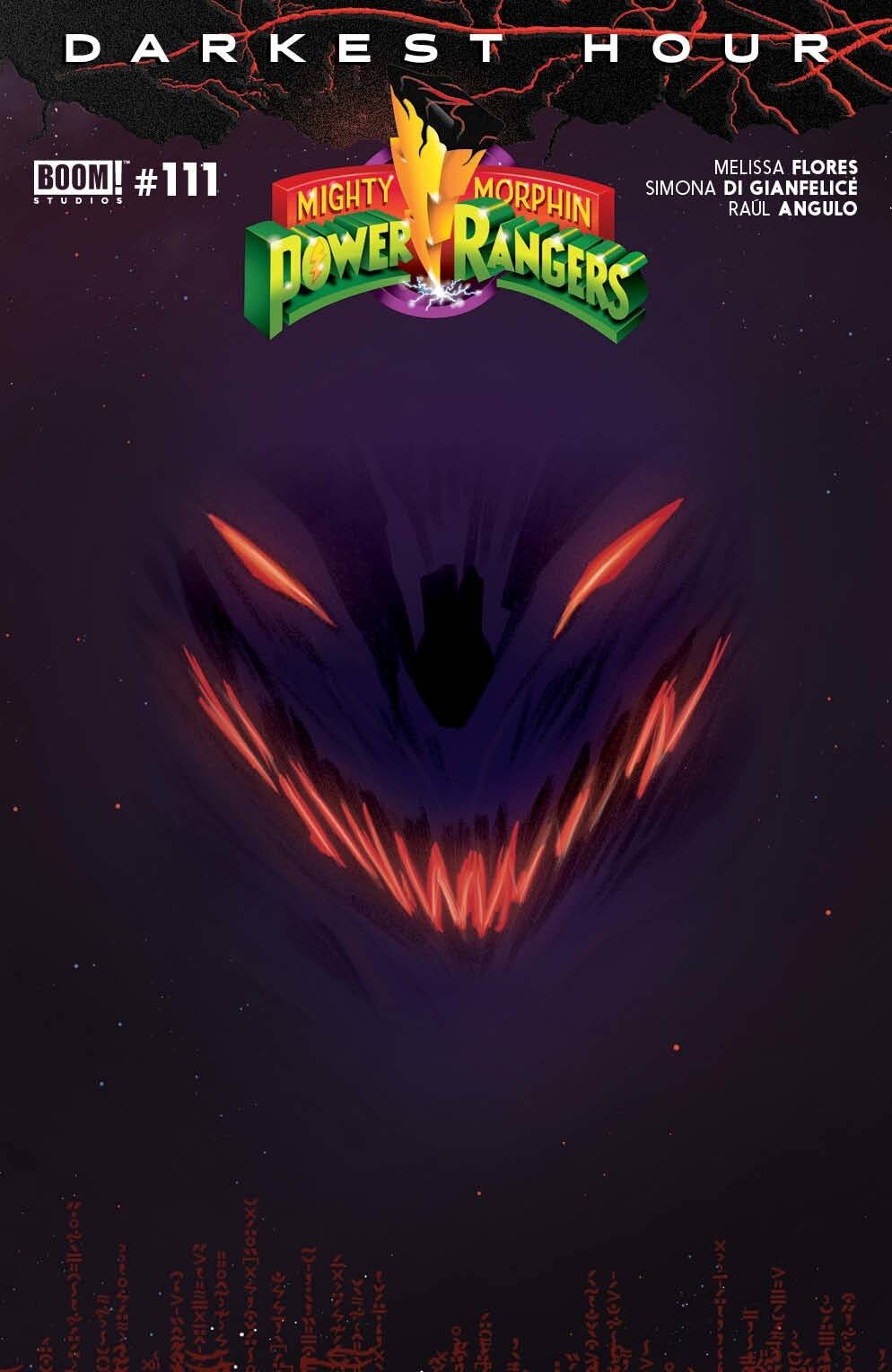 Mighty Morphin Power Rangers #111 3rd Print Variant Raggazoni Boom! Studios NM