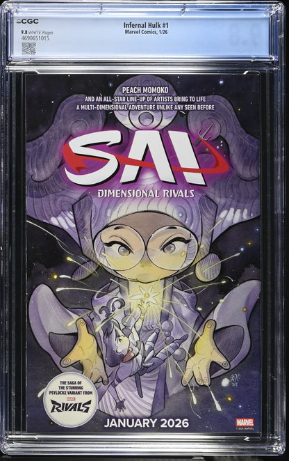 Infernal Hulk #1 CGC 9.8 Nic Klein Cover A 1st Print Marvel Comics 2025