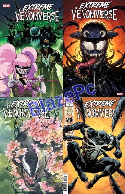 Extreme Venomverse #4 Cover A B C D Variant Set Options Marvel 2023 NM