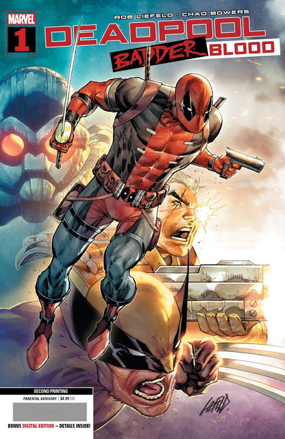 Deadpool Badder Blood #1 2nd Print Variant Bundle Options Liefeld 2023 NM