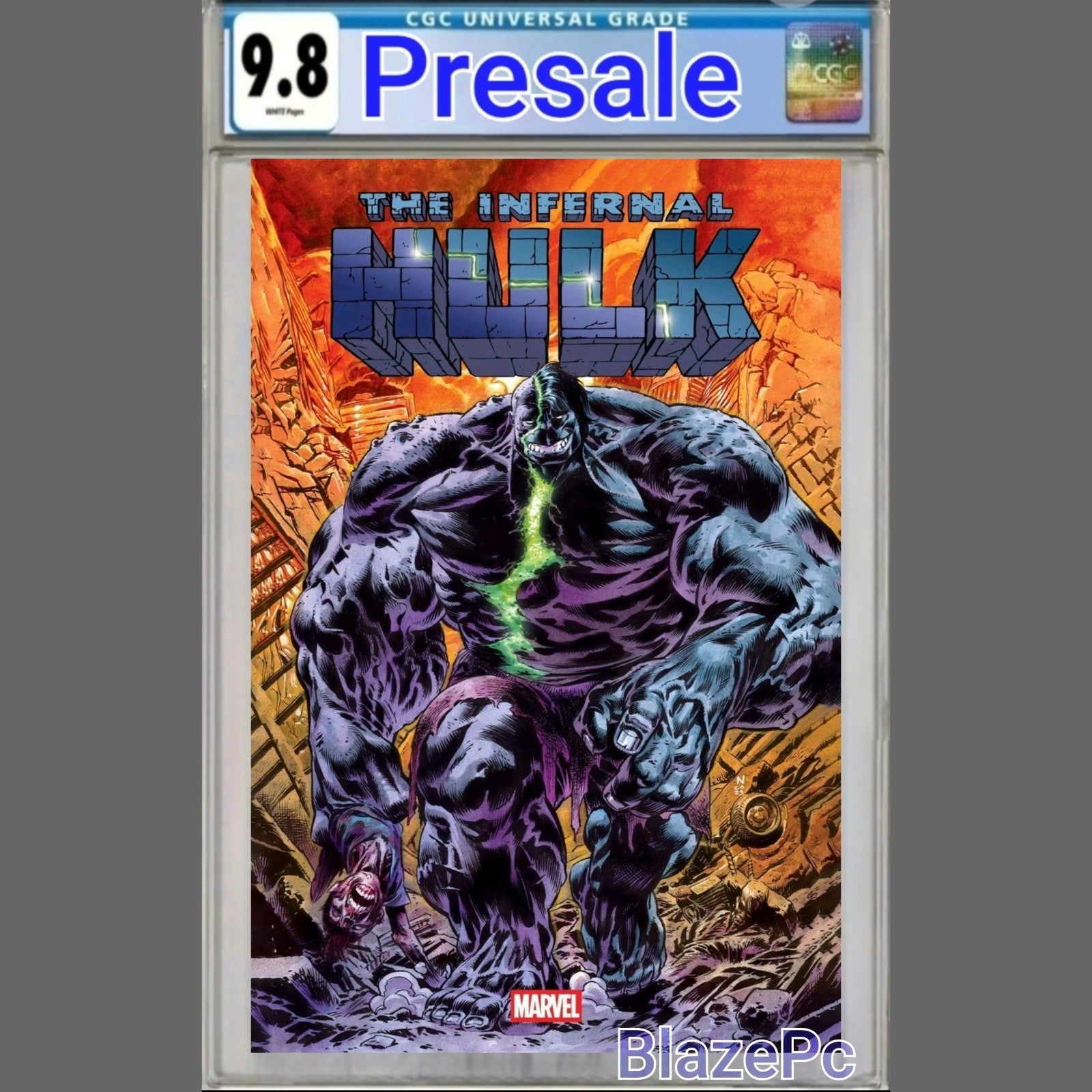 Infernal Hulk #1 CGC 9.8 Nic Klein Cover A 1st Print Marvel 2025 PRESALE