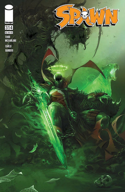 Spawn 314 Cover A B C D 1:5 1:50 Variant B&W Mattina McFarlane Options