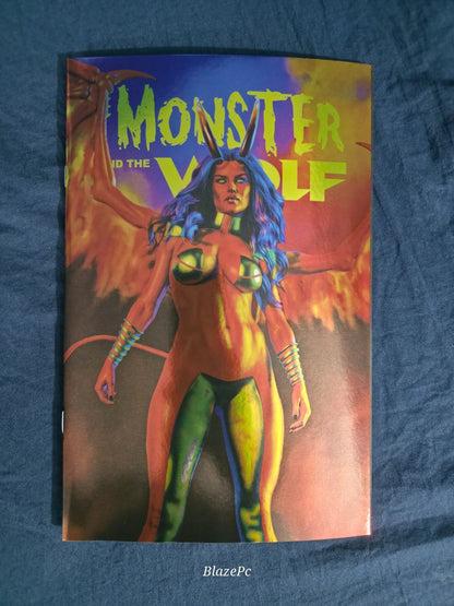 Mark Spears Monsters The Monster & The Wolf #1 1:420 Ratio A47 Foil Variant NM