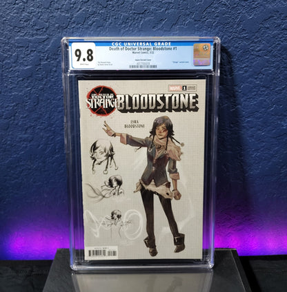 Death of Doctor Strange Bloodstone #1 CGC 9.8 1:10 Guara Variant 1st Print 2022