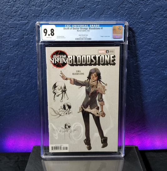 Death of Doctor Strange Bloodstone #1 CGC 9.8 1:10 Guara Variant 1st Print 2022