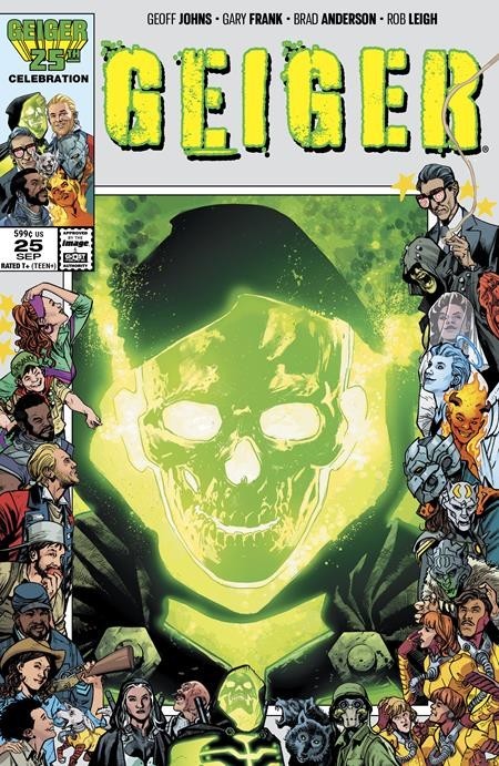 Geiger #25 Cover A B C D  E F Variant Set Options Johns Frank Image Presale 9/30
