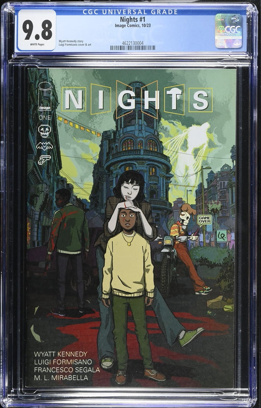 Nights #1 CGC 9.8 Luigi Formisano Cover A 1st Print Netflix Image Comics 2023