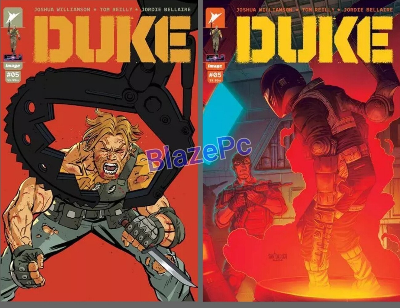Duke #5 Cover A B Variant Set or 1:10 1:25 1:50 Options G.I. Joe Image 2024 NM