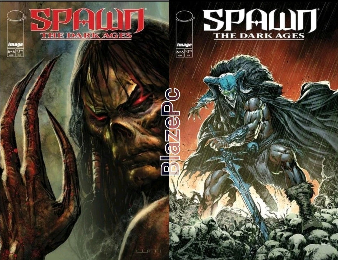 Spawn The Dark Ages #6 Cover A B Variant Set Options Image Comics Presale 5/20