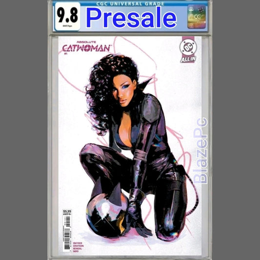 Absolute Catwoman #1 CGC 9.8 Cover D Sozomaika Variant DC Comics 2026 PRESALE