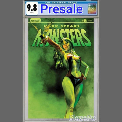 Mark Spears Monsters #6 CGC 9.8 Cover C Vampirella Variant 2025 PRESALE