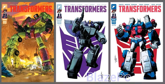Transformers #6 3rd #8 2nd Print Variant Set Options Image Comics 2024 NM