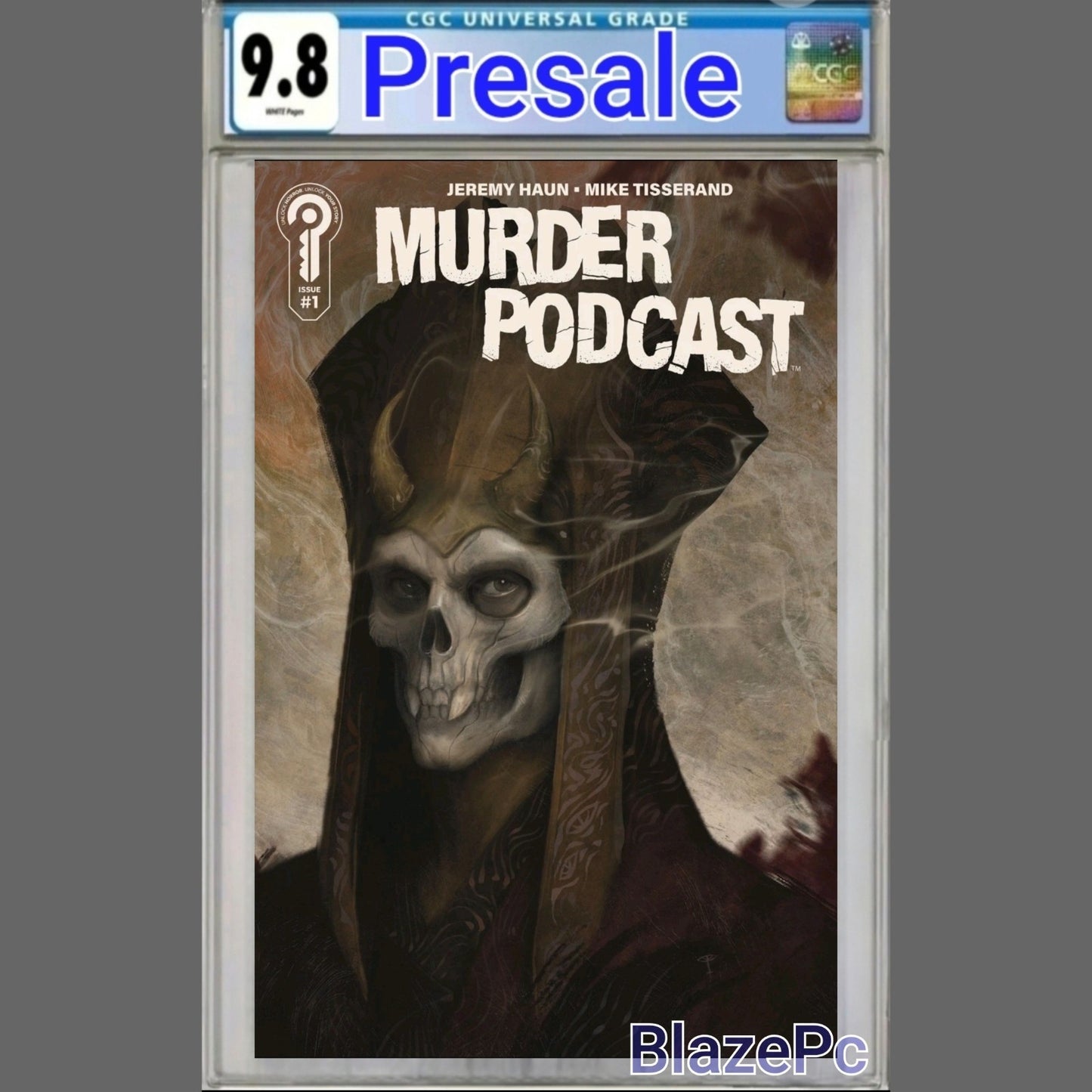 Murder Podcast #1 CGC 9.8 1:5 Ebrahel Lurci Variant Ignition Press PRESALE
