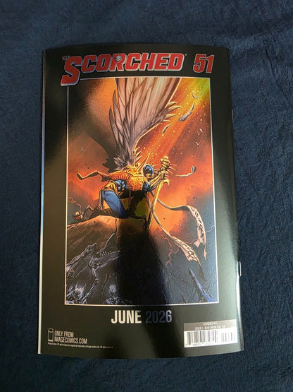Scorched #51 1:50 Incentive Jordan Noir Foil Virgin Cover C Variant See Pics NM