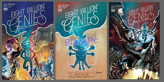 Eight Billion Genies #7 Cover A B C Variant Set Options Soule Image 2023 NM