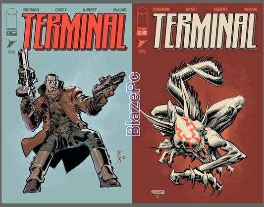 Terminal #1 2nd Print Cover A B Variant Options Image Comics Presale 8/26