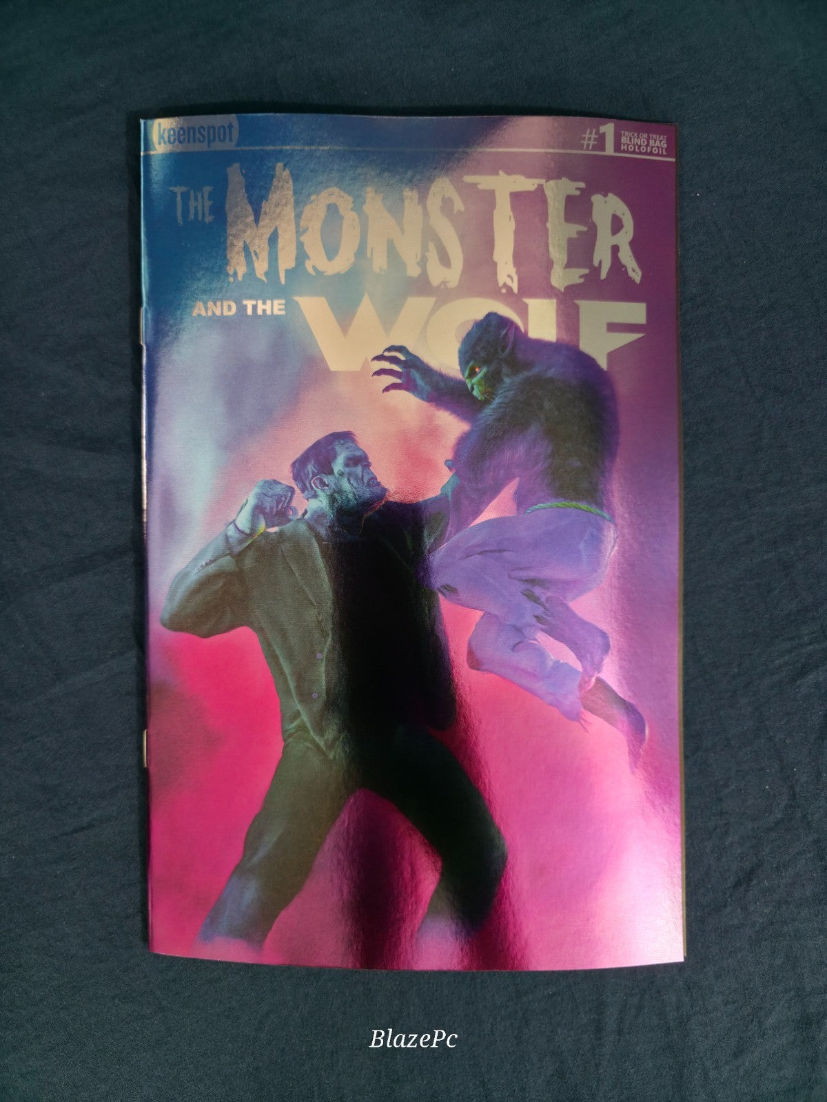 Mark Spears Monsters The Monster & The Wolf #1 1:420 Ratio A31 Foil Variant NM