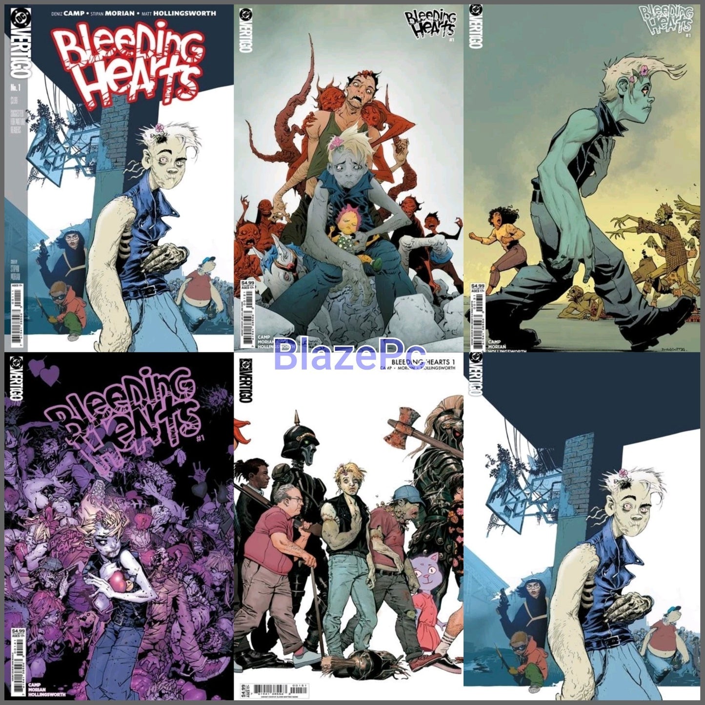 Bleeding Hearts #1 Cover A B C D E F Variant Set Options DC Vertigo Presale 2/11