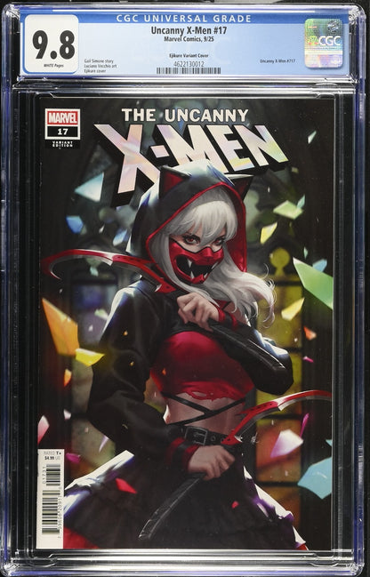 Uncanny X-Men #17 CGC 9.8 Ejikure Mutina Variant 1st Print Marvel Comics 2025