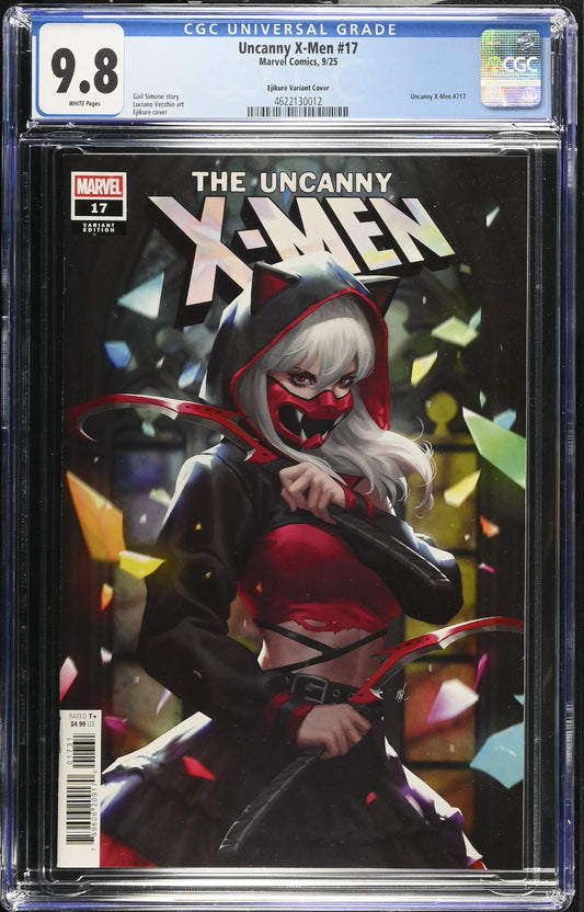 Uncanny X-Men #17 CGC 9.8 Ejikure Mutina Variant 1st Print Marvel Comics 2025