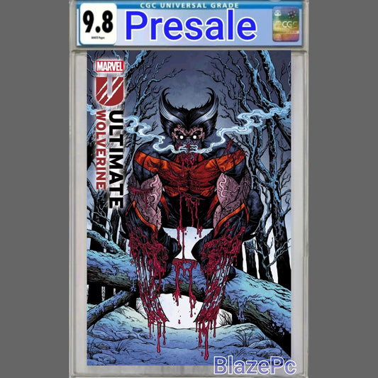 Ultimate Wolverine #9 CGC 9.8 1:25 Maria Wolf Variant Marvel 2025 PRESALE