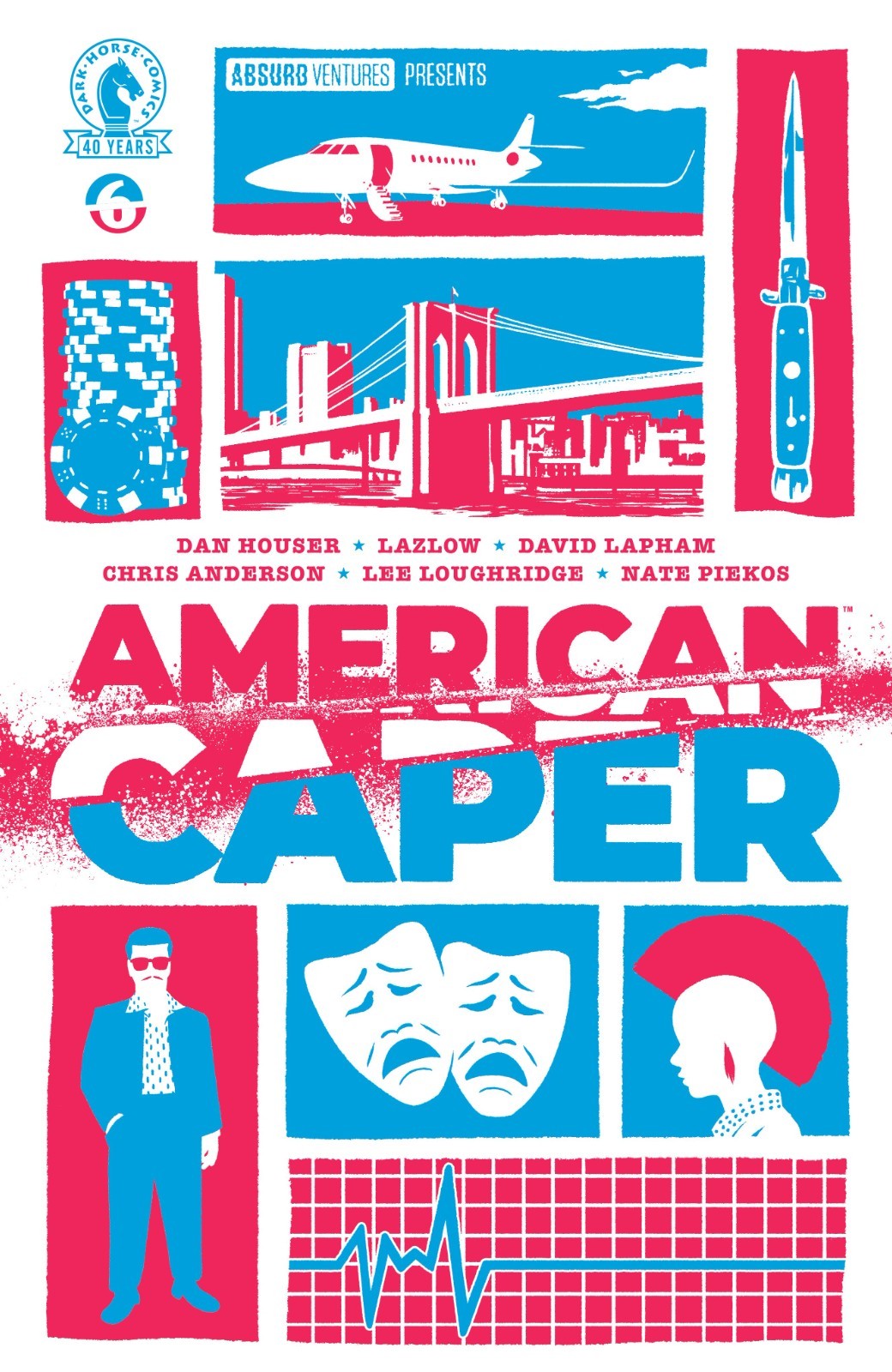 American Caper #6 Cover A Tyler Boss Dark horse 2026 Presale 4/22