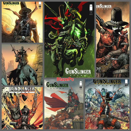 Gunslinger Spawn #1 Cover A B C D E F G Variant Set Options Image Comics NM