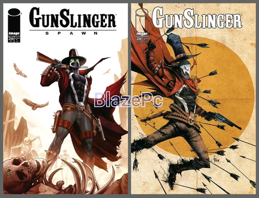 Gunslinger Spawn #36 Cover A B Variant Set Option Image Comics 2024 NM