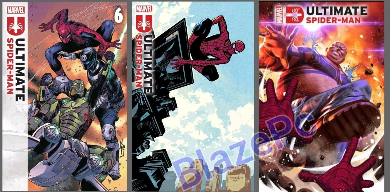 Ultimate Spider-Man #6 Cover A B C Variant Set or 1:25 Options Marvel 2024 NM