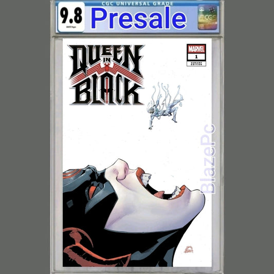 Queen In Black #1 CGC 9.8 1:50 Ryan Stegman Homage Variant Marvel 2026 PRESALE