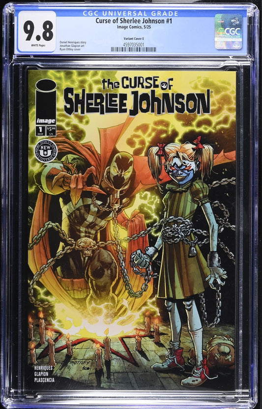 Spawn The Curse of Sherlee Johnson #1 CGC 9.8 1:50 Ryan Ottley Variant