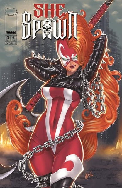 She Spawn #4 Cover A B Variant Set Options Image Comics 2026 Presale 8/5