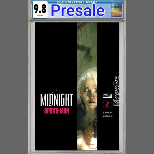 Midnight Spider-Man #2 CGC 9.8 Steve Beach Cover A Variant 11/18 PRESALE
